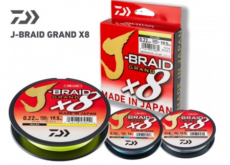 Daiwa J-BRAID X8 GRAND  150m