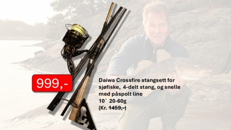 Daiwa Crossfire 10` 20-60g