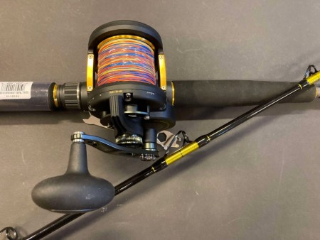 Penn Squall Travel lever drag 20.30lb combo