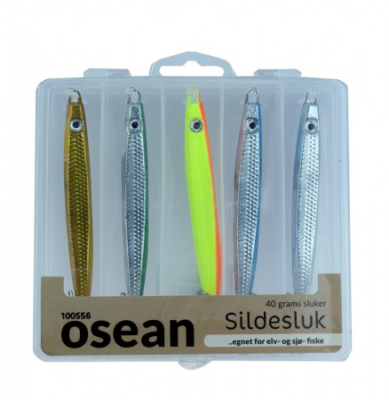 OSEAN Sluksett Sildesluker 5pk  - 60g