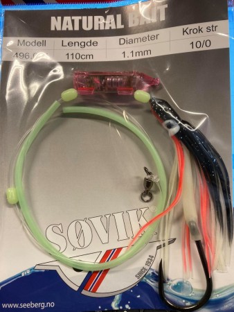 Natural bait 001 Single squid
