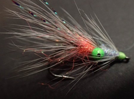 Vaskebjørn variant rød/grønn